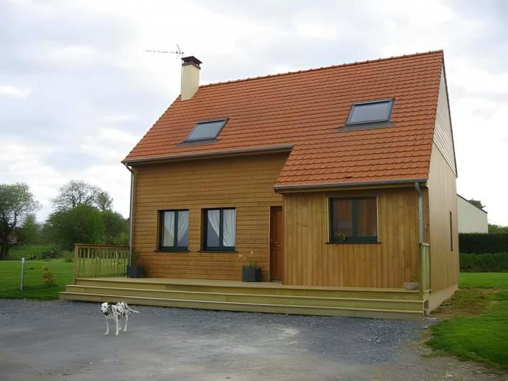 Réalisation maisons en ossature de bois Manche