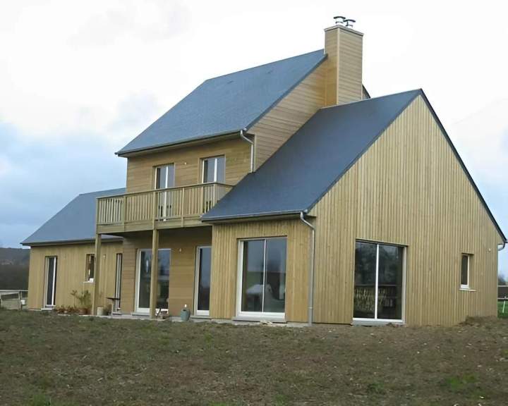 Réalisation de maison à charpente bois