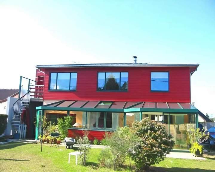 Maison à charpente bois