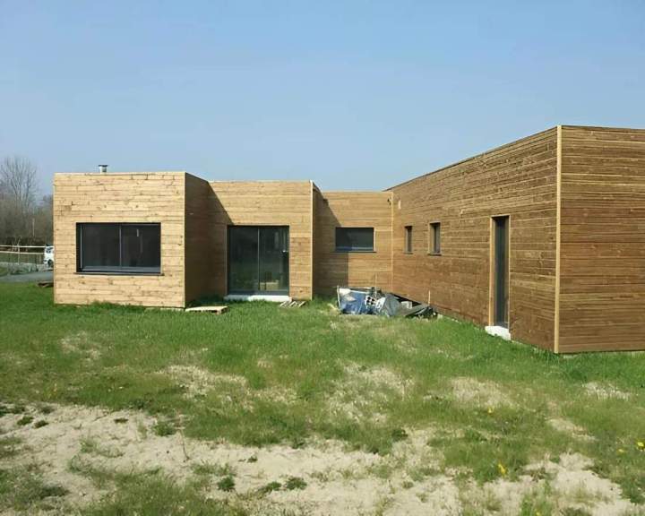 Réalisation de maison à charpente bois