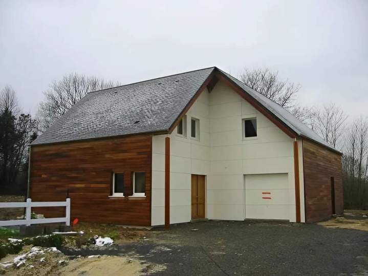Réalisation de maison à charpente bois