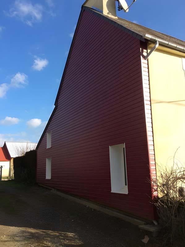 Isolation thermique par l'extérieur Manche