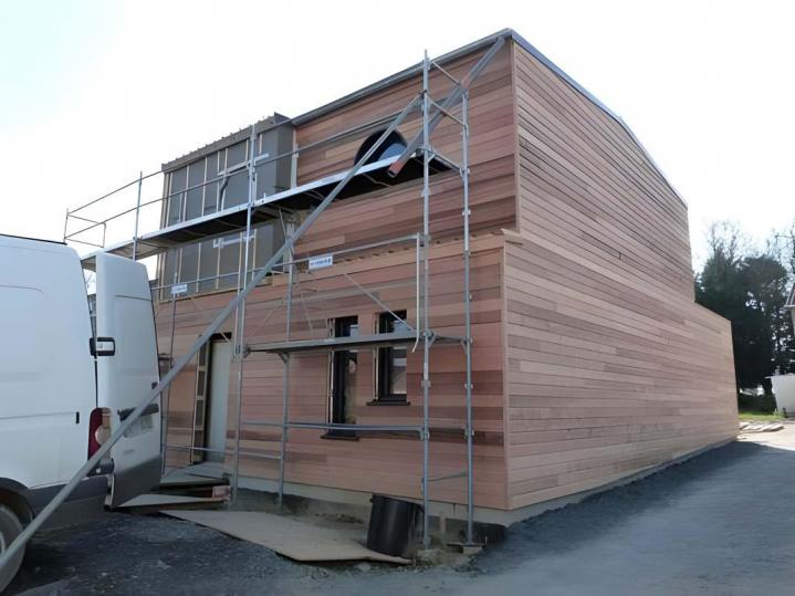 Habitat en structure bois Manche