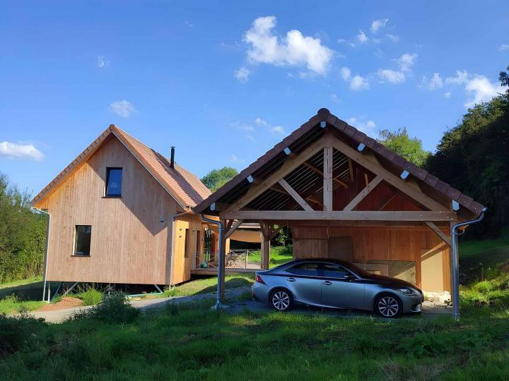 Maison passive extérieure Manche