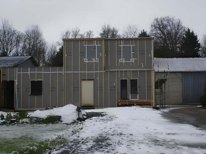 Renforcement de l'isolation extérieure Manche