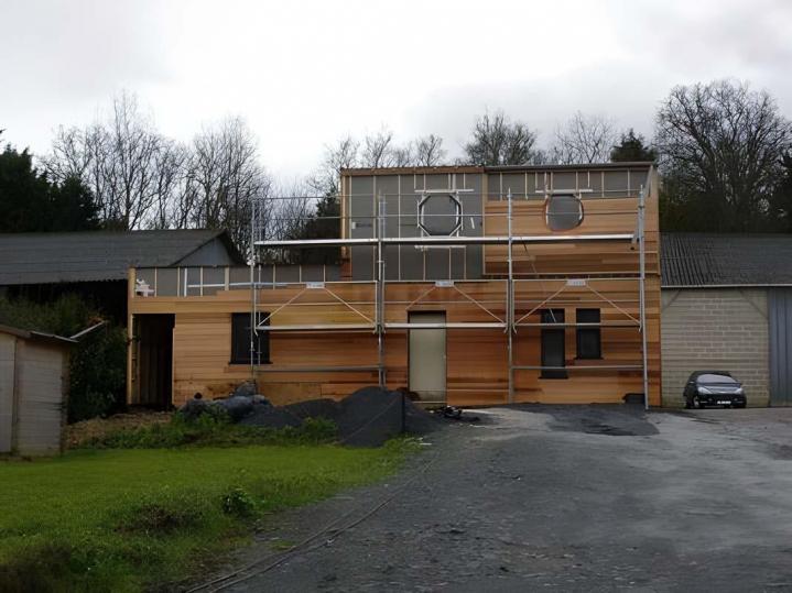 Surélévation de maison en bois Manche